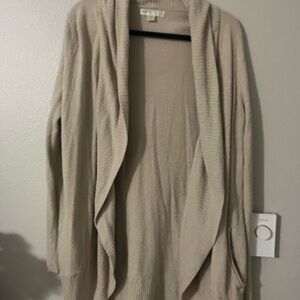 Barefoot Dreams Women's Cardigan - Beige